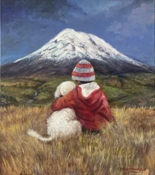 contemplando el chimborazo