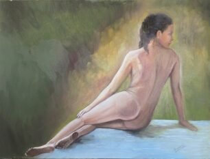 mujer desnuda