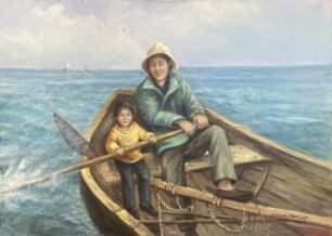pescando con mi nieto