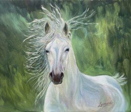 caballo blanco